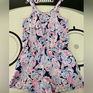 Gently used- lily Pulitzer girls size L romper